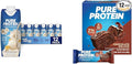 Pure Protein Vanilla Protein Shake 30g Complete Protein &amp Bars High Protein Nutritious Snacks to Support Energy