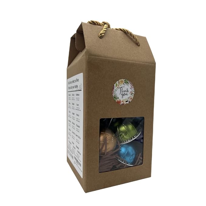 Coffee Capsules Variety Pack 36 Pods (18 Assorted Flavors) - Discovery Sampler Gift Box