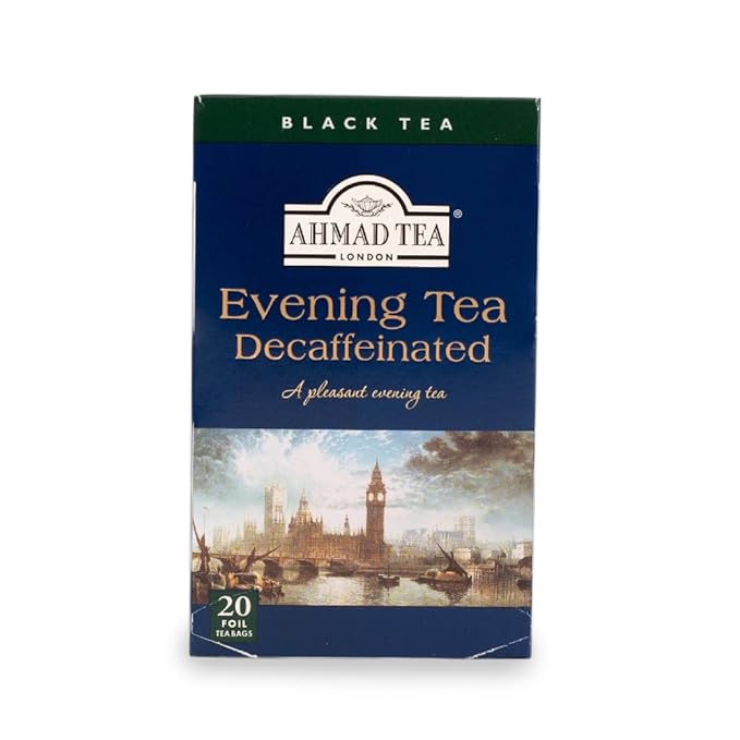 Ahmad Tea Decaffeinated Evening Tea 120 Count (Pack of 6)