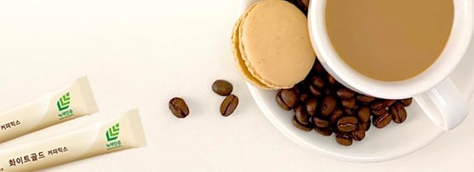 Instant Coffee Maxim Mocha Gold Mild Coffee Mix 12g x 50 Sticks (50T White Gold Coffee Mix)