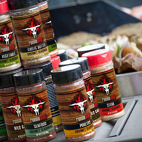 Full Classic Seasoning Kit for Every Meal | Made in the USA using Natural Flavors and No Fillers | Premium Rubs and Spices for Meats and Veggies | Runnin’ Wild Foods
