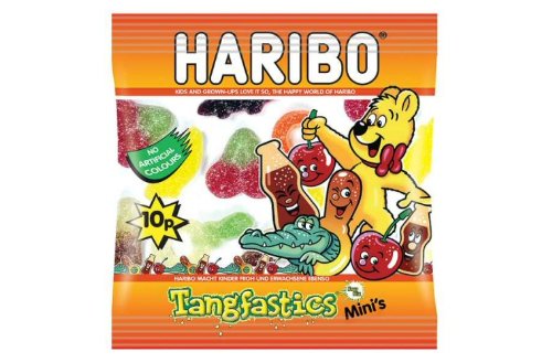 Haribo Tangfastics Mini Bags (Box Of 100)