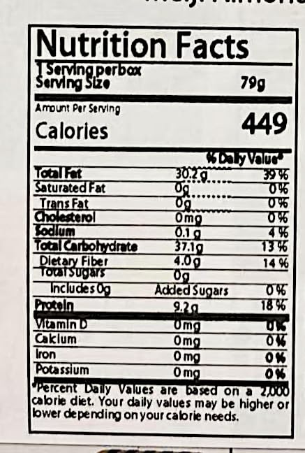 Almond Chocolate Candy Premium Japanese Chocolate-Covered Almonds 79g2 Pack