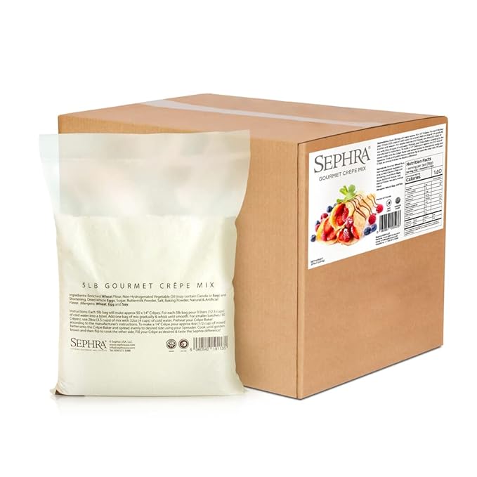 Sephra Gourmet Crêpe Mix - 30lb Case - Just Add Water