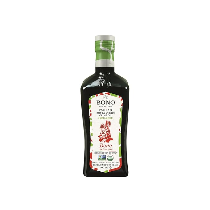 Bono 100% Italian Organic Extra Virgin Olive Oil 16.9 fl oz