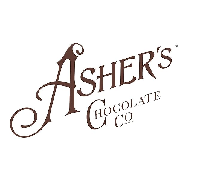 Asher's Chocolates Chocolate Coated Eggs Spring Collection of Easter Eggs Small Batches of Kosher Chocolate Family Owned Since 1892 24 Chocolate Eggs (Dark Chocolate Peanut Butter)