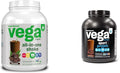 Vega Organic All-in-One Vegan Protein Powder Chocolate - Superfood Ingredients Vitamins &amp Sport Premium Vegan Protein Powder Chocolate(45 Servings) 30g Plant Based Protein5g BCAAs