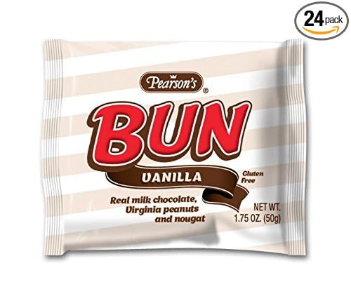 Pearson Vanilla Bun Bar 1.75 Ounce (Pack of 24)