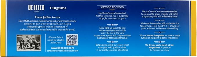 Dececco Linguine 16 OZ (Pack of 9)