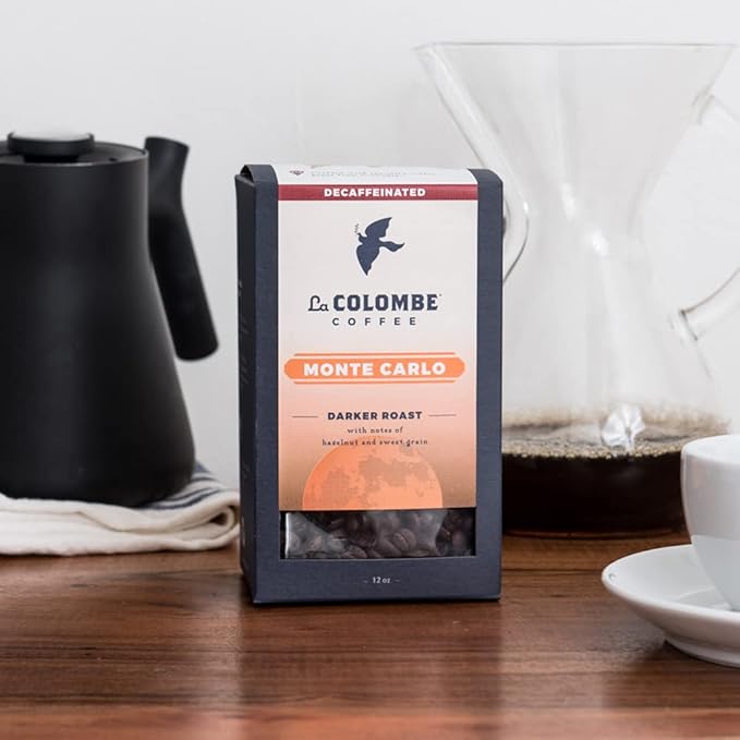 La Colombe Monte Carlo Decaf Whole Bean Coffee 12 Oz