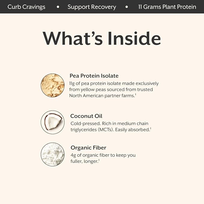 ProMix Nutrition Protein Plant Based Puff Bars - French Vanilla - Marshmallow Crispy Treat - High Protein &amp Low Calorie - 12 Bars