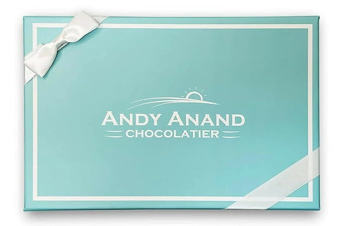 ANDY ANAND CHOCOLATIER Sugar Free Chocolate Truffle Cake 9 - Handcrafted Amazingly Delicious Unique Flavor No Artificial Preservatives - Perfect For Women Men and Kids Elegant Gift Box (2 lb)