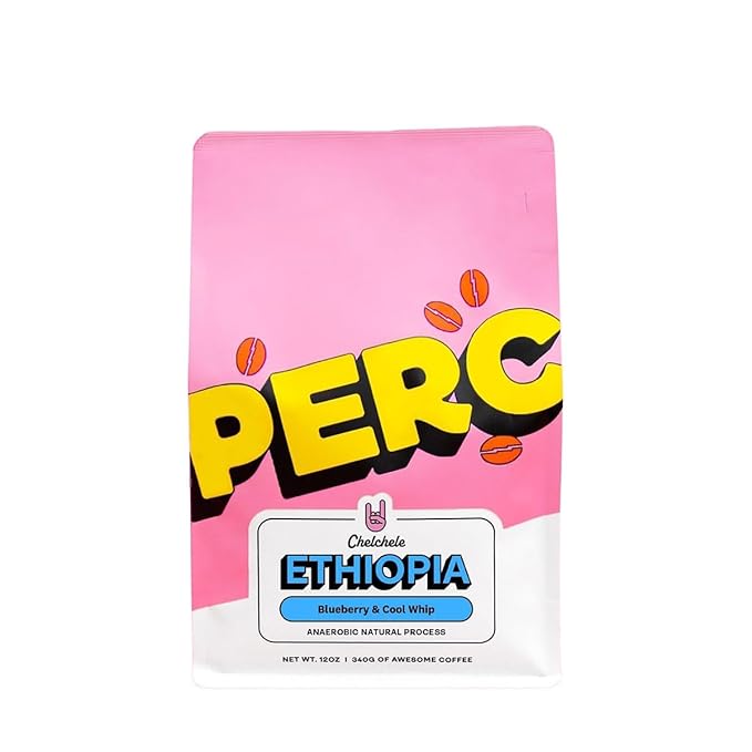 Ethiopia Chelchele - Roasted by Perc Coffee - Freshly Ground Coffee - 2 Pound Bag