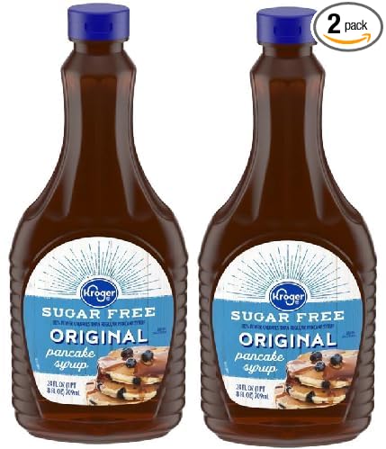 Sugar Free Original Pancake Syrup (2 Bottles 24 oz. each)