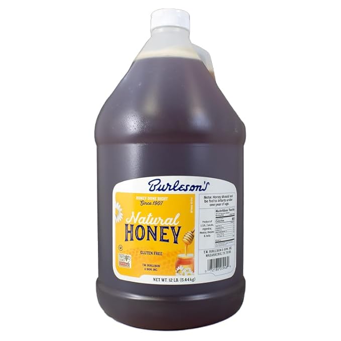 Wildflower Honey 1 Gallon Jug (12lbs)