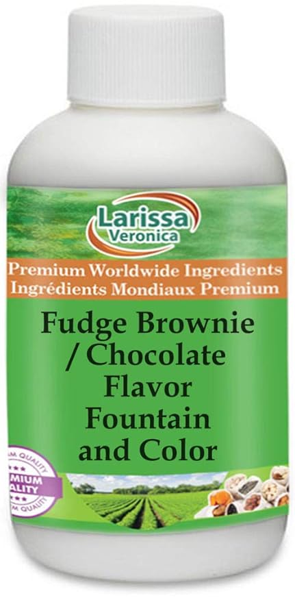 Fudge Brownie / Chocolate Flavor Fountain and Color (8 oz ZIN: 528150)