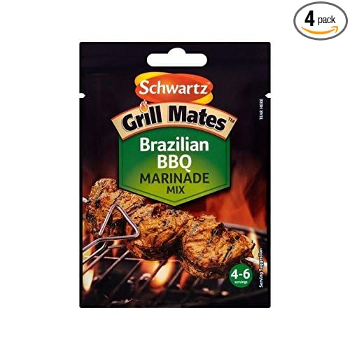 Schwartz Grill Mates Brazilian BBQ Sachet 30g - Pack of 4