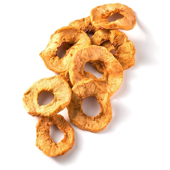 Made In Nature Organic Dried Apple Rings 3 Ounce (Pack of 6) – Vegan Snack Non-GMO Unsulfured Gluten Free Kosher