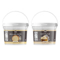 BIRCH &amp MEADOW Rolled Oats &amp Oat Flour Bundle (1 Gallon Buckets) Versatile Ingredients Oatmeal &amp Smoothies Flavorful