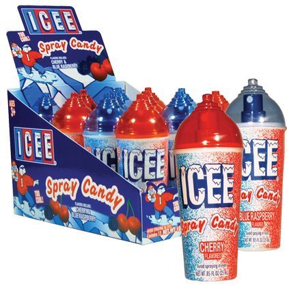 Koko's ICEE Spray Candy .85 fl. oz (Pack of 12)