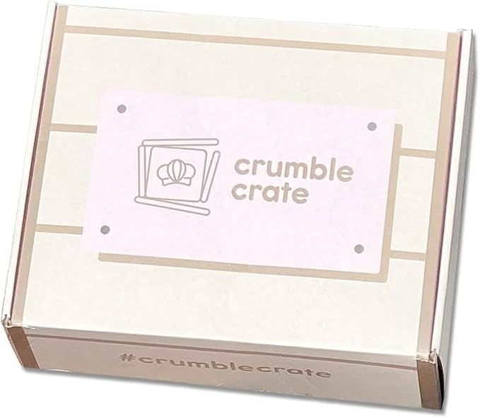 CrumbleCrate Vanilla Glazed Funfetti Donuts DIY Baking Kit | Gourmet Donut Making Set for Adults &amp Kids | Pre-Measured Ingredients &amp Baking Tools