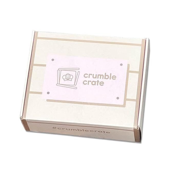 CrumbleCrate Carrot Cake Roulade DIY Baking Kit for Adults | Gourmet Cake Making Set | Pre-Measured Ingredients &amp Baking Tools Included