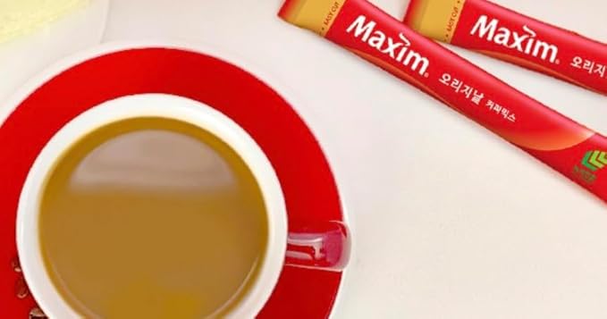 Instant Coffee Maxim Mocha Gold Mild Coffee Mix 12g x 50 Sticks (50T Original Coffee Mix)