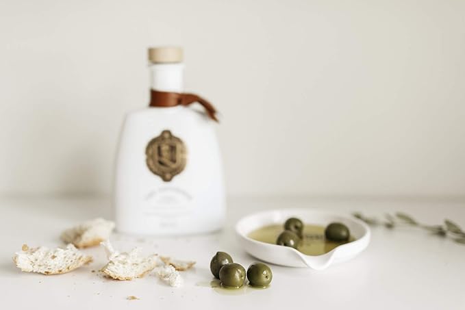 The Governor Limited Edition Extra Virgin Olive Oil - Unfiltered Cold-Pressed Early Harvest Single Origin - Peppery Robust Spicy Notes - Packed with Polyphenols Oleocanthal Antioxidants 500ml