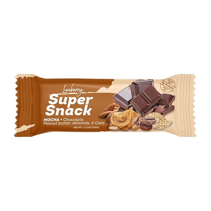 Lueberry Super Snack Bar - Mocha 31.8oz (15 Bars)