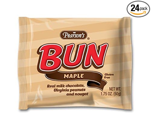 Pearson Maple Bun Bar 42 Ounce (Pack of 24)