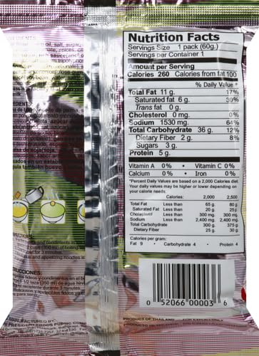 MAMA Noodles Shrimp Tom Yum Instant Noodles with Delicious Thai Flavors Hot &amp Spicy Noodles w/Shrimp Tom Yum Soup Base No Trans Fat w/Fewer Calories Than Deep Fried Noodles 30 Pack