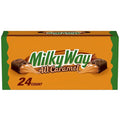 MILKY WAY All Caramel Milk Chocolate Bar Caramel Candy Full Size Bar 1.55 Oz Single Pack 24 Count
