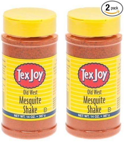 TexJoy Old West Mesquite Shake 14 Ounce 2 Pack