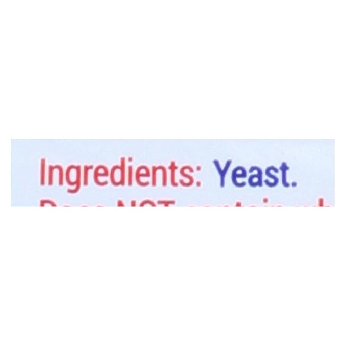 Red Star Nutritional Yeast - Active Dry - .75 Ounce - Case of 18 United States 18 Count