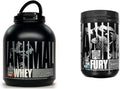 Animal Whey Isolate Protein Powder Loaded for Post Workout and Recovery &amp Fury - Pre Workout Powder Supplement for Energy and Focus