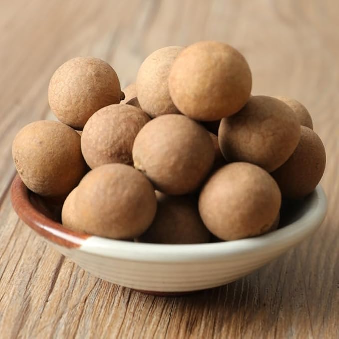 Dried Longan 500g Longan Fruit Small Kernel Thick Flesh Chinese Fujiang Specialty (6A（2.2-2.35cm）)