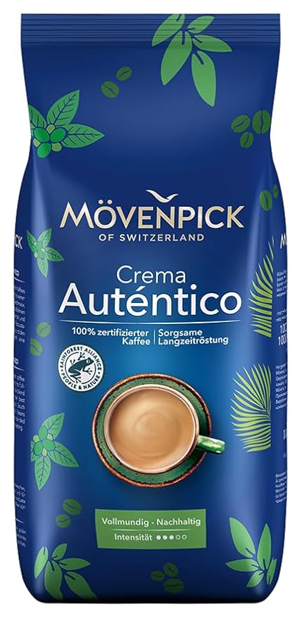 Mövenpick El Autentico Caffe Crema whole bean 1000g