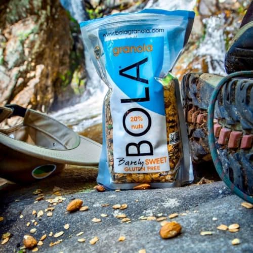 BOLA granola Barely Sweet LOW SUGAR Almond &amp Pumpkin Seed Granola 12oz - 6 PACK