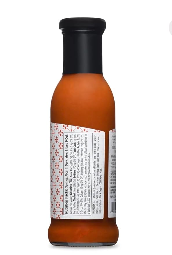 Four Star Provisions Fischer &amp Wieser - Sauces Spreads Jellies Jams &amp Dips (Tuscan Tomato Pan Sauce 10oz)