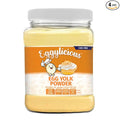 Eggylicious | PACK of 4 | Cage-Free Egg Yolk Powder 11 oz (312 gm) | Made in USA from Humanely-Raised Cage-Free Eggs | Perfect for Smoothies Puddings Baking Sauces | Non-Bioengineered
