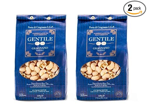 GENTILE PASTA LUMACHINE DI GRAGNANO IGP (2 Pack - 1.1 lb each)
