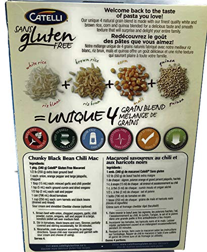 Catelli Gluten Free FUSILLI Pasta - 2 Pack 340g/12oz. {Imported from Canada}