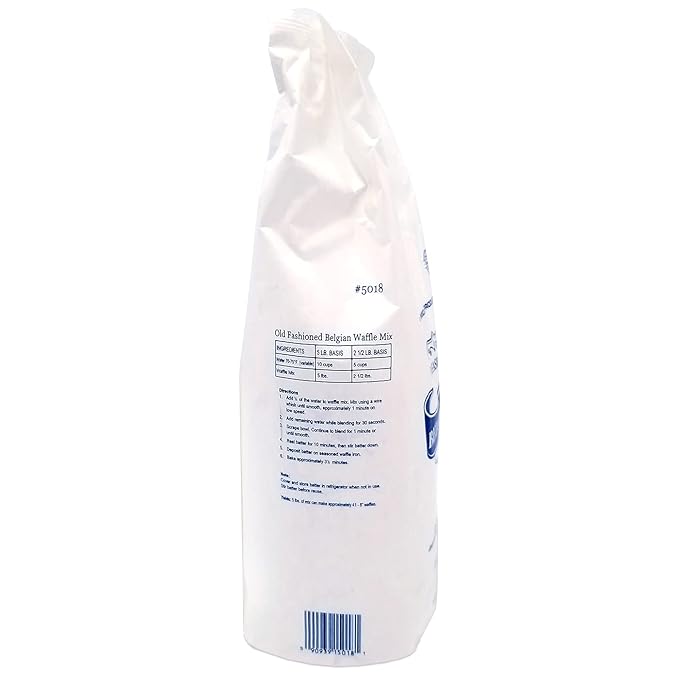 Old-Fashioned Belgian Waffle Mix 5 lb. (Case of 6)