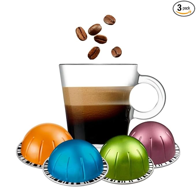 Coffee Capsules Assortment (40 Count Costa Rica+Inizo+Colombia+Mexico)