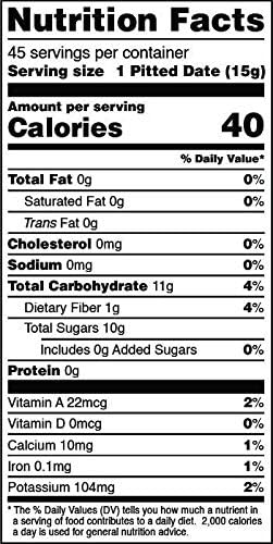 Terrasoul Superfoods Organic Pitted Medjool Dates 3 Lbs (Pack of 2) - Pits Removed | Soft Chewy Texture | Sweet Caramel Taste