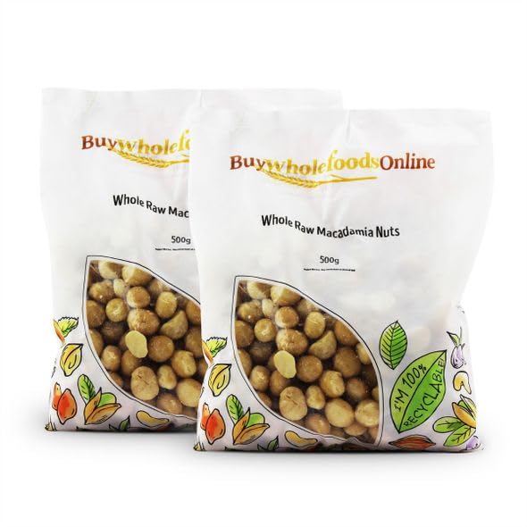 Buy Whole Foods Whole Raw Macadamia Nuts (1kg)