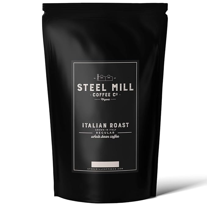 Steel Mill Coffee Co. Italian Roast Single Origin | 2 LB/Ground/Regular | Grown in Colombia