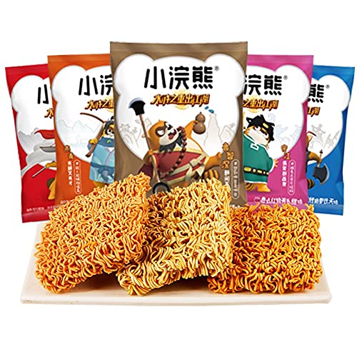 Chinese food Noodles 干脆面 混合整箱 即食 方便面 休闲小零食 整箱 混合口味35g*30包