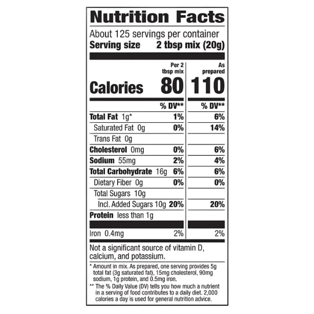 Sugar Cookie Mix 5 Pack 17.5 oz Each Makes 110 Cookies Baking Mix (2 Pack)