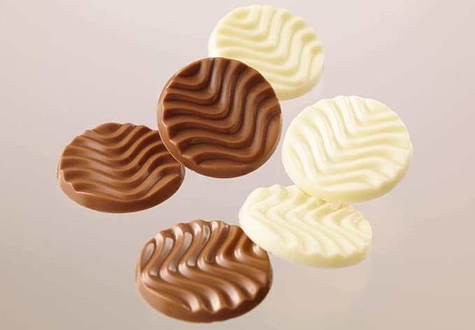 ROYCE' Pure Chocolate Creamy Milk &amp White - Assortment of Milk and White Chocolates | Baking and Desserts | No Artificial Preservatives| Japanese Chocolate from Hokkaido (40 Pieces of Chocolate)
